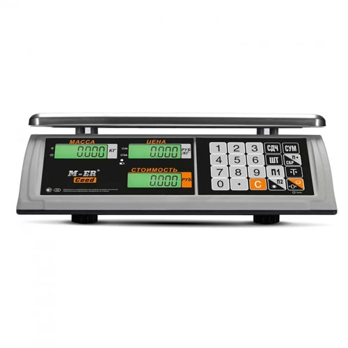 Торговые настольные весы M-ER 327 AC Ceed